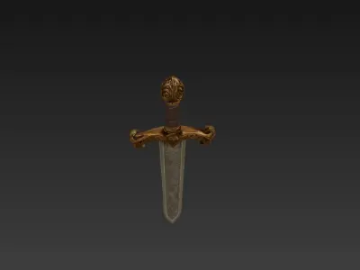Ancient Sword 3D model