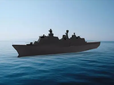 Absalon-class frigate 3D model
