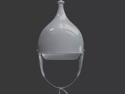  Ancient Warrior Helmet 3D Printable 3D print model