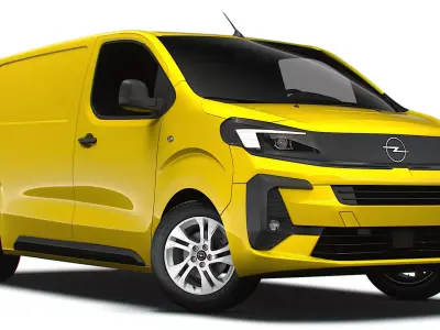 Opel Vivaro Van L2 2024 3D model