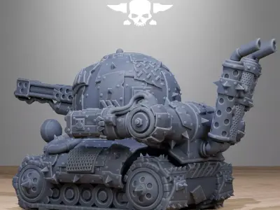 Orkaz Mini Tank 3D print model