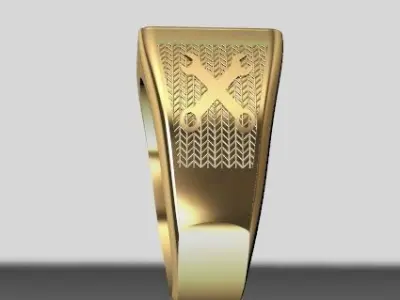 anillo de mecanico Low-poly 3D model