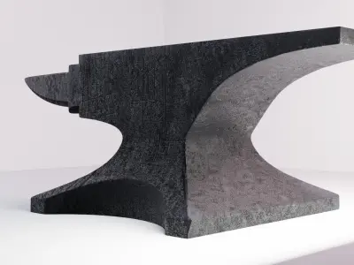 Industrial Anvil 3D model