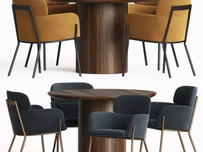 Dining Set 72 3D model