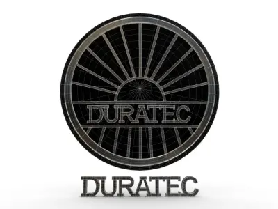 duratec logo 3D model