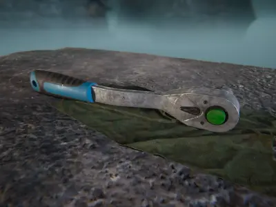 Ratchet Low-poly 3D model