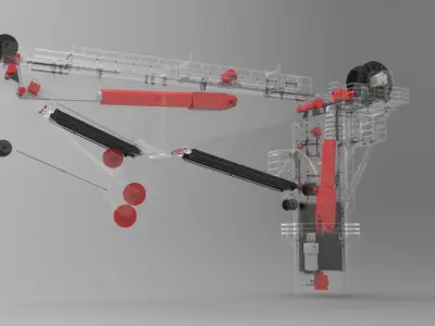 Crane for Seven Osprey 3D print model