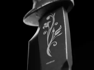 Decorative Knife 3D model