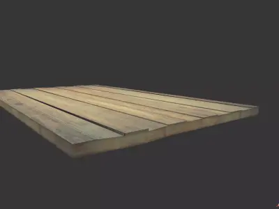 Wood floor  Free 3D model