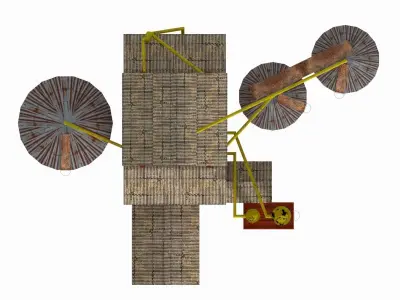 Elevator for corn 3D model