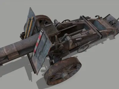 sIG 33 Low-poly 3D model