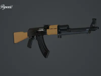 Zastava M72 3D model