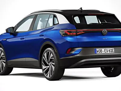 2021 Volkswagen ID 4 3D model