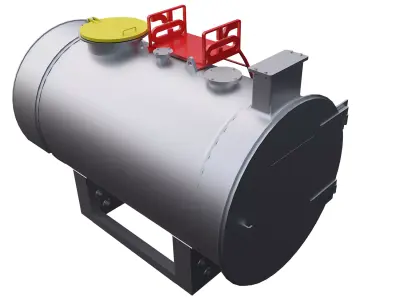 Boiler equipment 3D model purchase