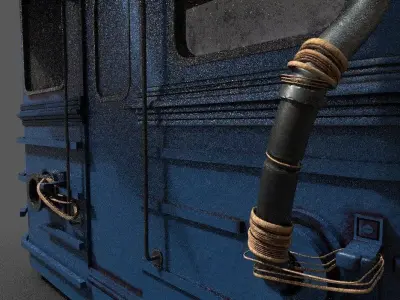 Carriage Metro House 3D model