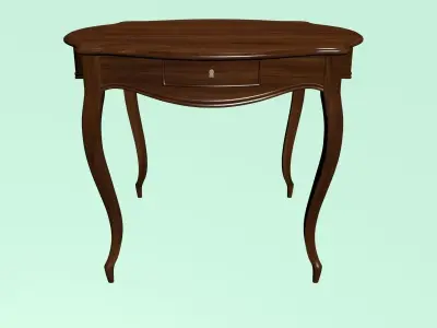 Round table 3D model
