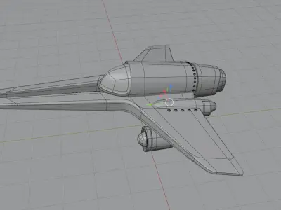 Aircraft Space 3D model