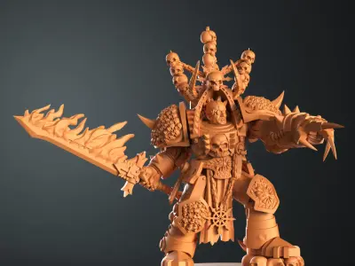 Traitor Heavy Champion 3D print model