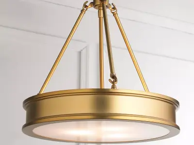 TRADITIONAL URBAN HANGING PENDANT 3D model