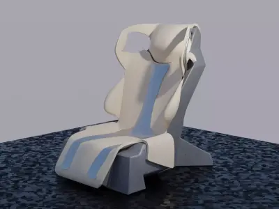 Sci-Fi chair Free 3D model