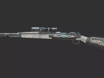 KAR98 VINTAGE Low-poly 3D model