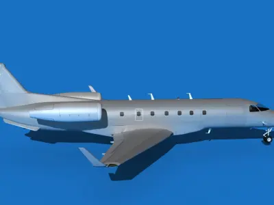 Embraer Legacy500 V00 3D model