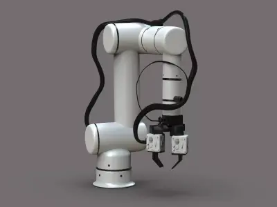 Cobot T96 Low-poly 3D model