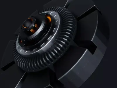 mechanism with animation  3D model