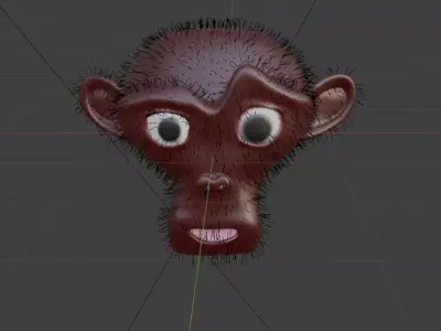 Monkey 3D model purchase
