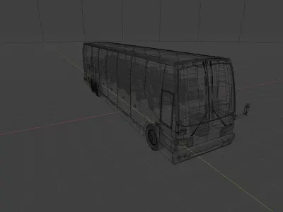 Smart Bus 3D model buy
