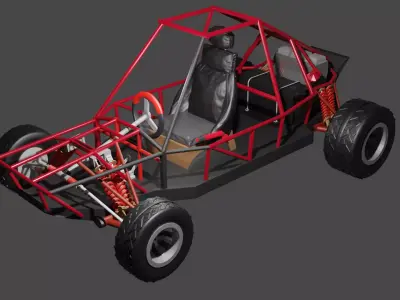 buggy dune 3D model