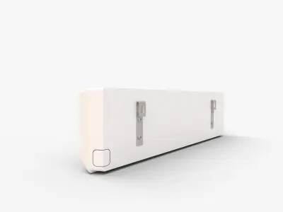 Panasonic Inverter Smart Split AC 3D model