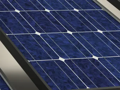 Solar panel 3D model 15
