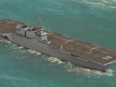  Izumo Aircraft Carrier 