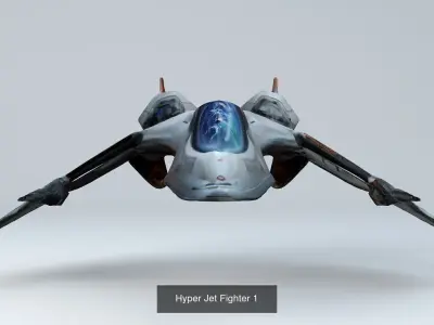 Hyper Jet Fighters 3D Model Pack