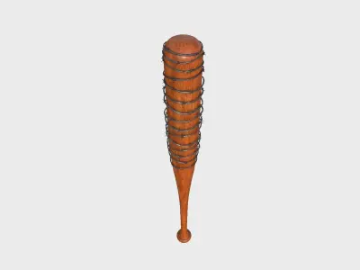 Baseball Bat Weapon 03 - Lucille - Character Weaponry 3D model