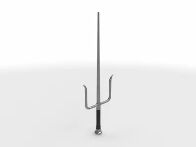 sai weapon 01  3D model