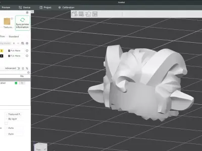 Custom3Dprint Minifigure Accessory - Minifigure Hair S2 - 113 3D print model