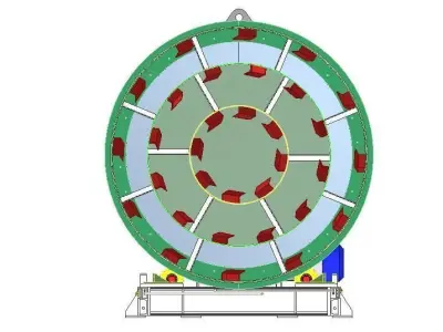 Tambur dryer 3D model