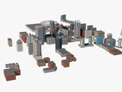 St Louis Cityscape 3D model