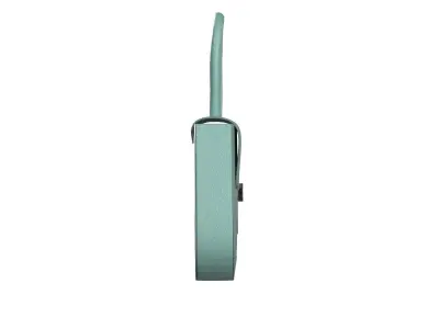 Mint Leather Flap Bag 3D model