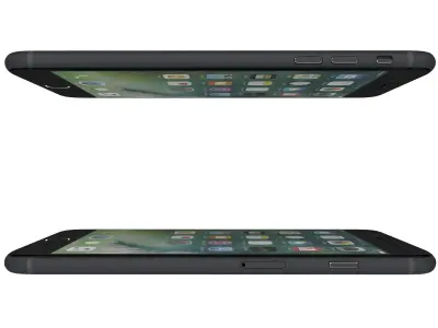 Apple iPhone 7 Plus Jet Black 3D model