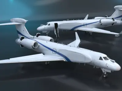 Special Mission Aircraft 3D model