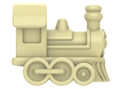 Locomotive train 3D print model