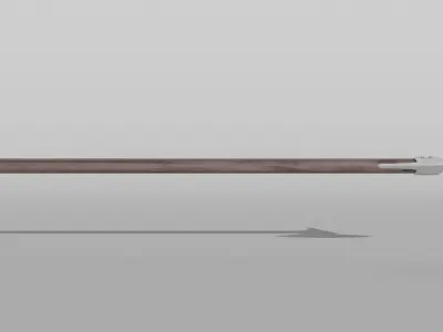 Battle Axe Low-poly 3D model