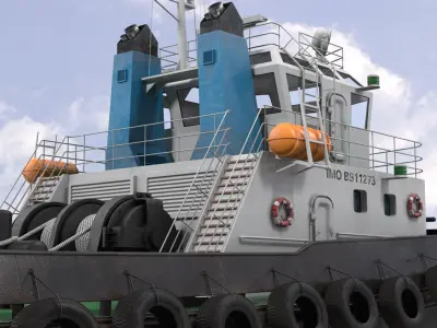 Deep Sea Tug 3D model