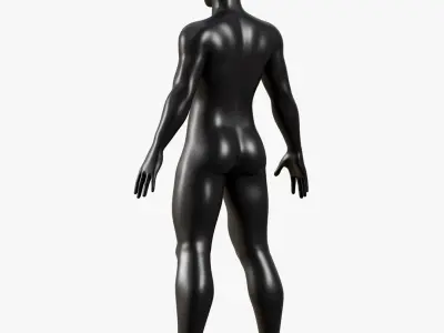 Mannequin Male Black 