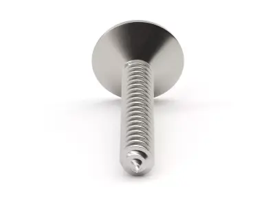 Screw - Self Tapping Flat Head Phillips 3D model