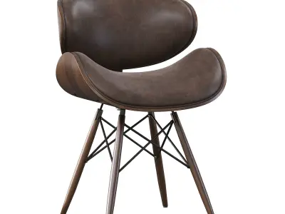  Chair OSSA czarne 3D model