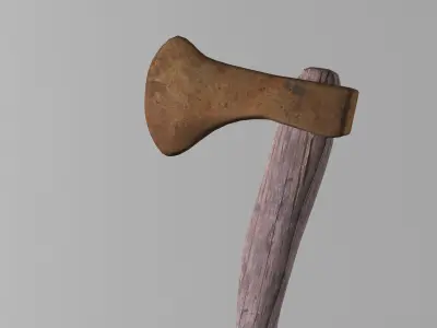 Axe Tools Low-poly 3D model